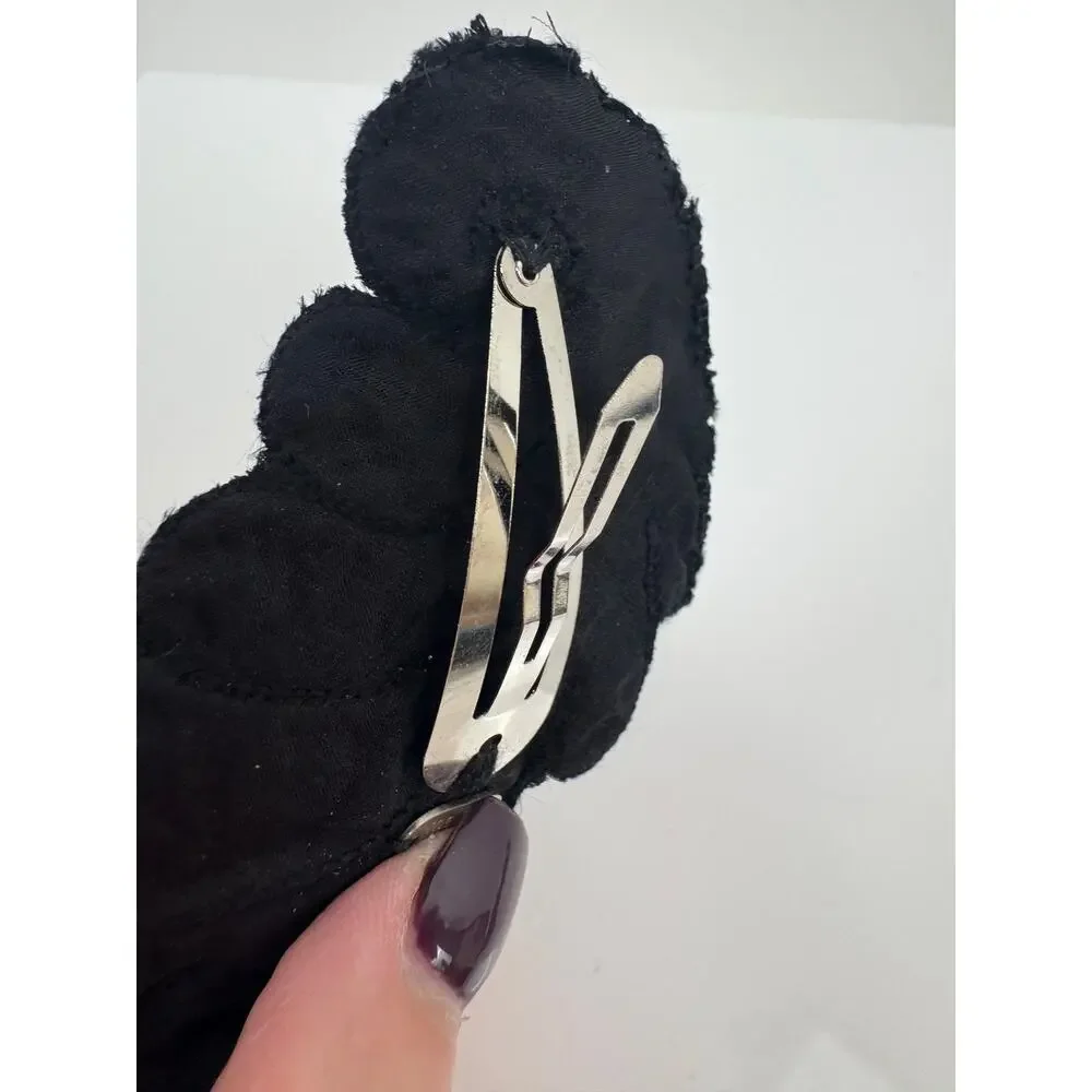 Colette Malouf 2010 Sequin Embroidered Statement Barrette Hair Clip
